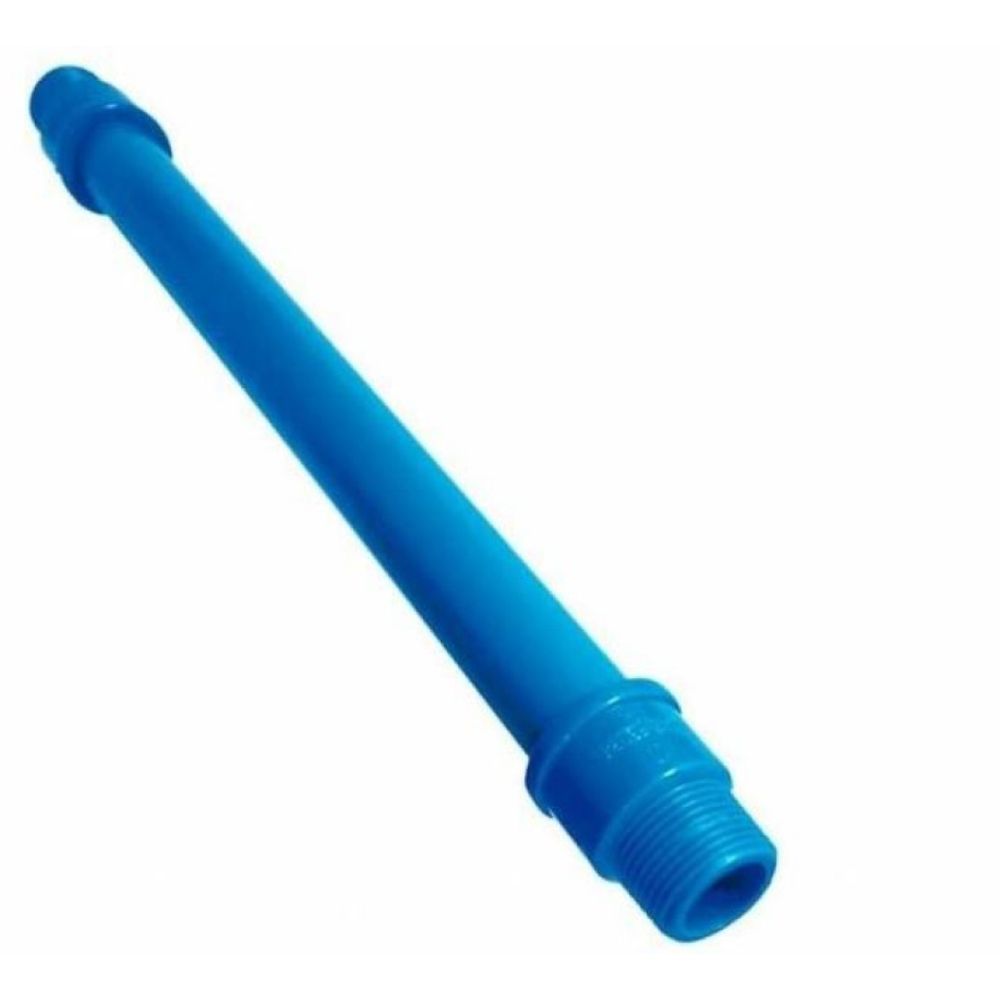 TUBO SUBIDA P/ ASPERSOR PVC C/ ADAPTADOR ROSCA EXTERNA IRRIGACAO AZUL 1 TUBO SUBIDA P/ ASPERSOR PVC C/ ADAPTADOR ROSCA EXTERNA IRRIGACAO AZUL 1