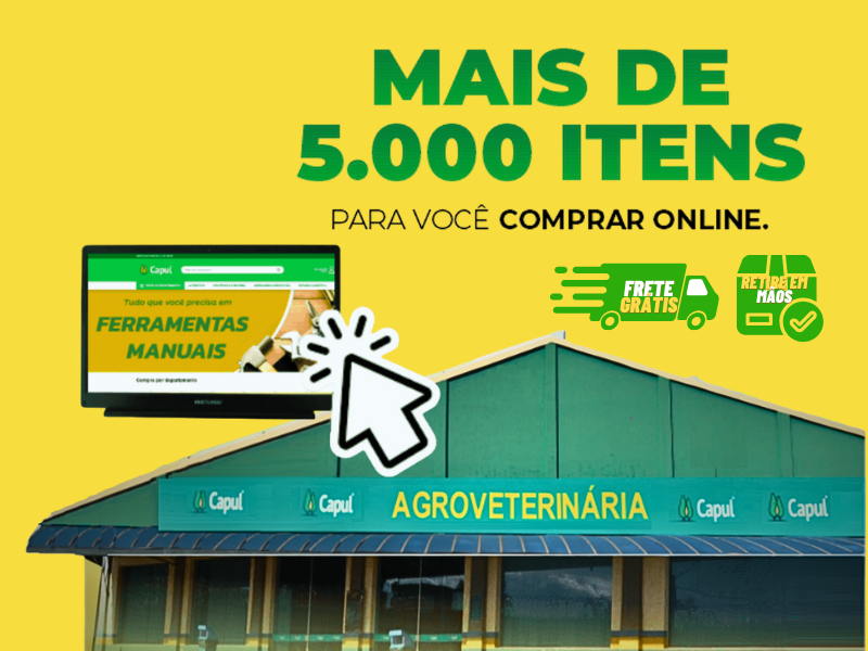 Mais de 5000 itens novo